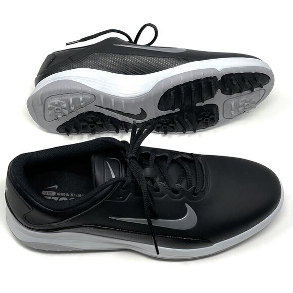 Nike Vapor Spikeless Black Grey Golf Shoes Fitsole Mens Sz 12 AQ2302-001 NO BOX main image 4
